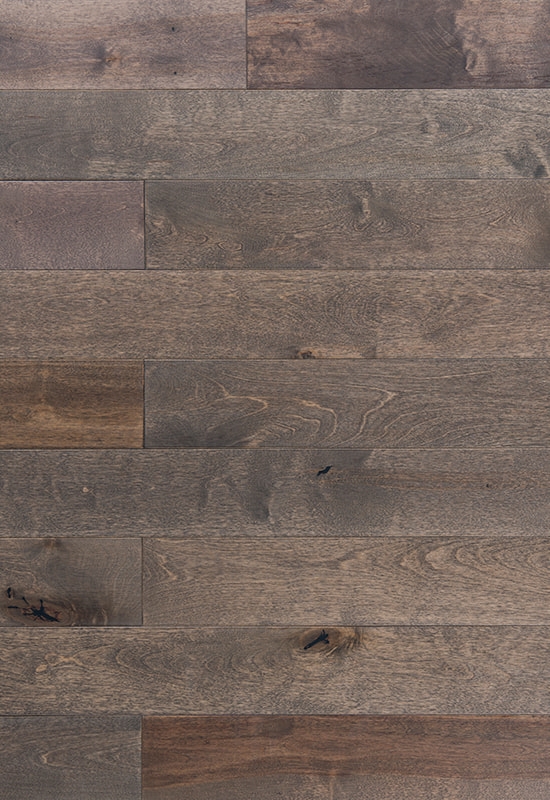 Březa 90 plochých pevných dřevěných podlah