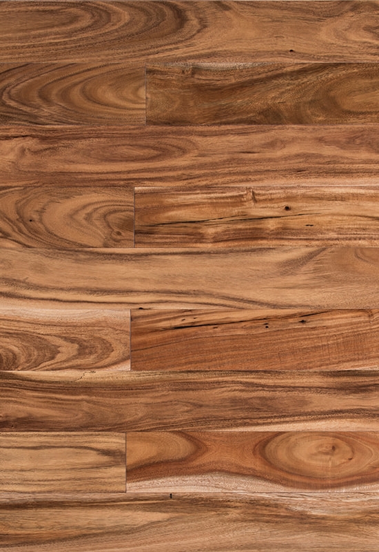 Malý list acacia 90 plochý pevný dřevo podlaha